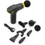Deep Tissue Massage Gun With 8 Attachments, Handheld Massager Sport Massage Gun Heads Powerful Percussion Muscle Massage Gun for Athletes Back Pain Relief