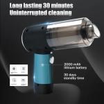3 in 1 Car Mini Vacuum Cleaner with Blower Wireless Portable Rechargeable Handheld High Power Suction Vacuum Cleaning Machine for Home Car Computer Keyboard Cordless Air Blowing Dusting.